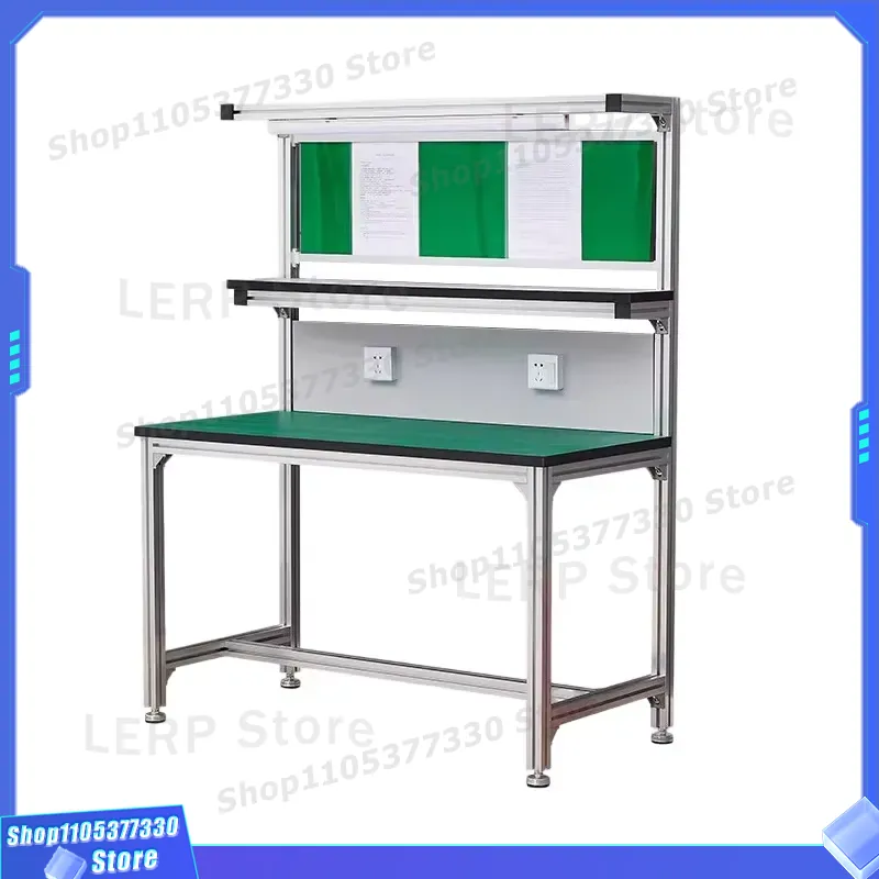 Workshop Tools Table - Professionelle Handy-Reparatur-Werkbank, Robuster Garagenwerkzeugtisch für Elektronik-Wartungswerkstätten