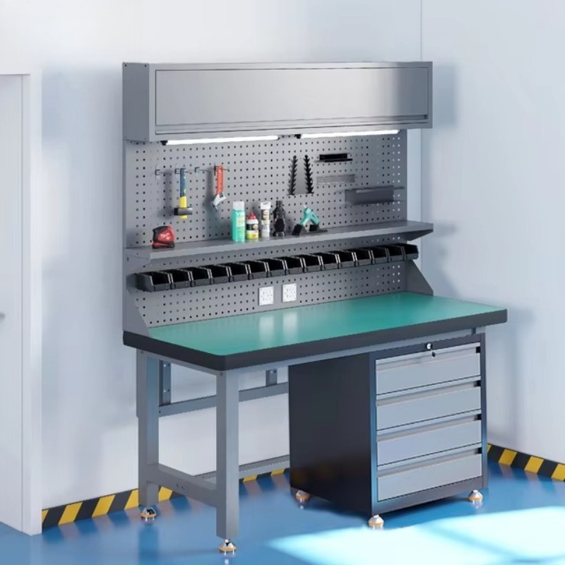 Tools For Electronic Workshop - Robuste Antistatische Werkbank Anpassbare Werkstatt-Arbeitsstation mit