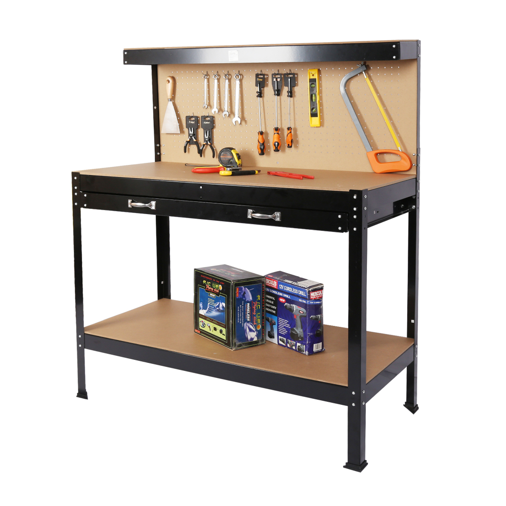 Stahl-Werkbank mit Werkzeugauf – Workshop Tools Table Bewertung und Preis