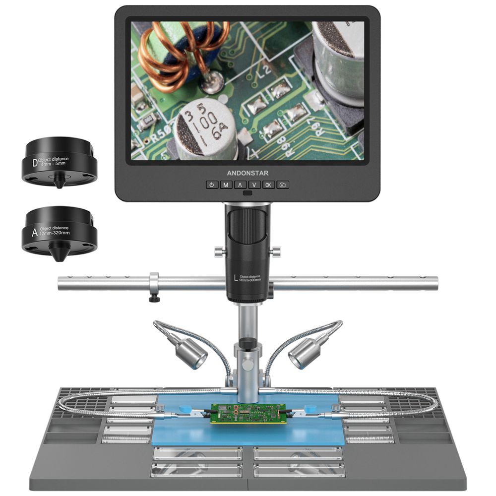 Andonstar Trinokular HDMI USB  – Tools For Electronic Workshop Bewertung und Preis