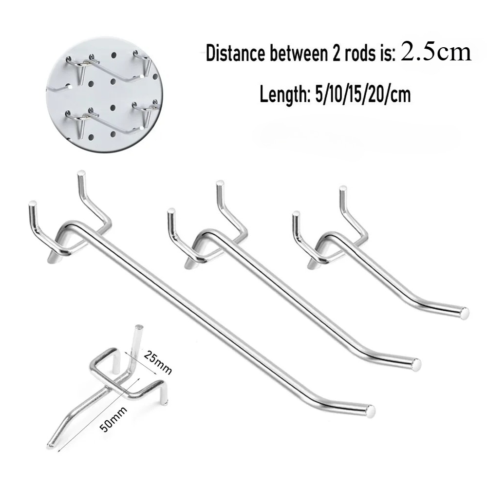 5 Stück Lochplattenhaken aus K – Workshop Tools.Hanging Board Bewertung und Preis