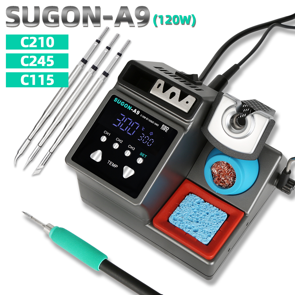 SUGON-A9 Lötstation, kompatibe – Tools For Electronic Workshop Bewertung und Preis