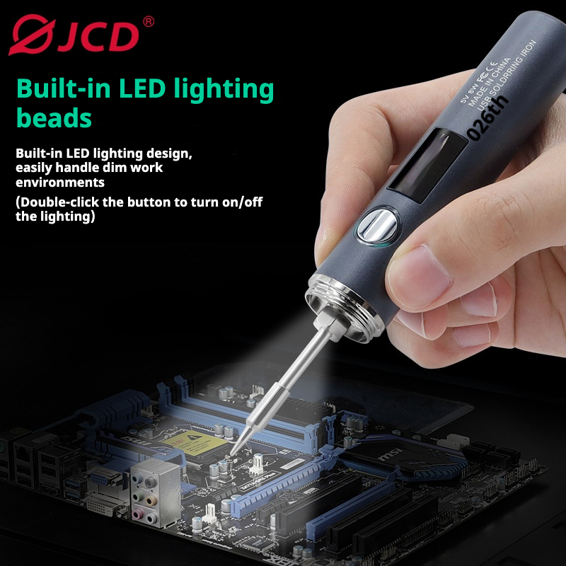 USB Typ-C Lötkolben, 5-Stufen  – Tools For Electronic Workshop Bewertung und Preis