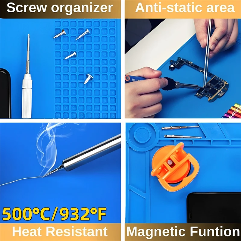 Silikon-Lötmatte, ESD, antista – Tools For Electronic Workshop Bewertung und Preis
